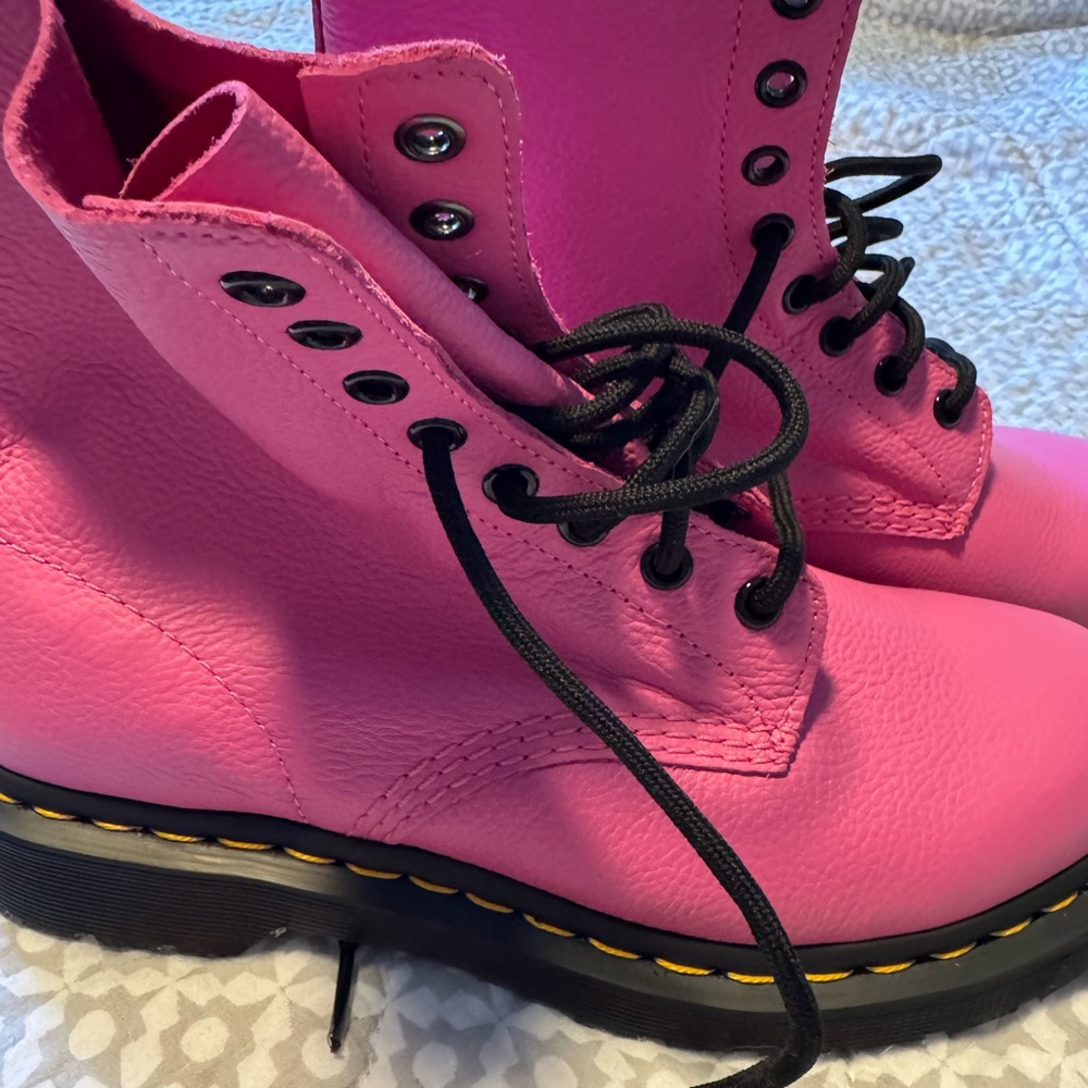 Doc Marten 1460 paschal pink combat boots